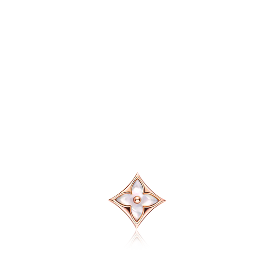 [✨Rose💎]STAR MOP PINK GOLD EARRINGS