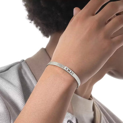 [✨Rose💎]Move Noa Cisel茅 half pav茅 bangle