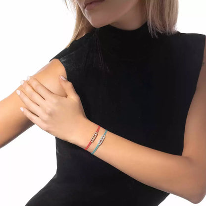 [✨Rose💎]Messika Care(s) pink cord pav茅 bracelet