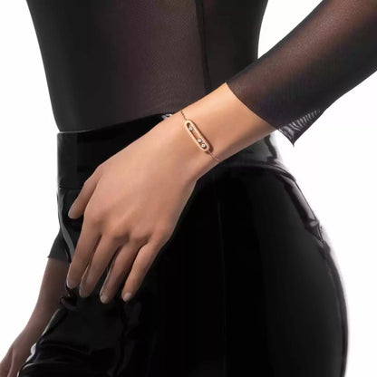 [✨Rose💎]Move Classique Cisel茅 bracelet