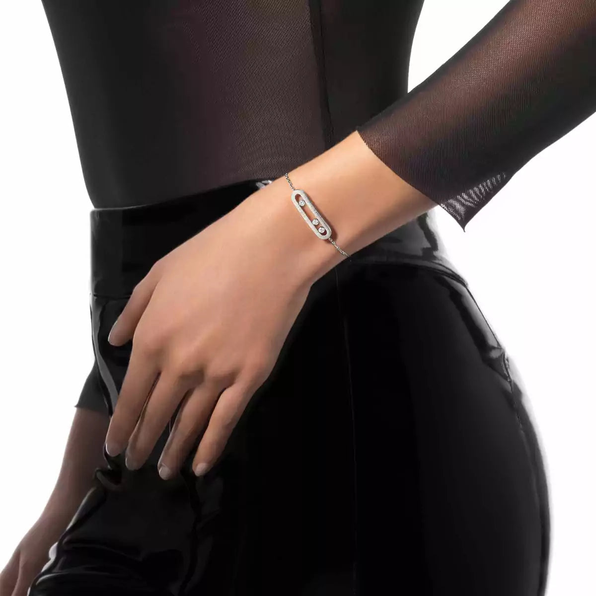 [✨Rose💎]Move Classique Cisel茅 bracelet