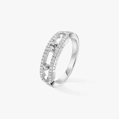 [✨Rose💎] Baby Move Gold Diamond Pave_ Ring