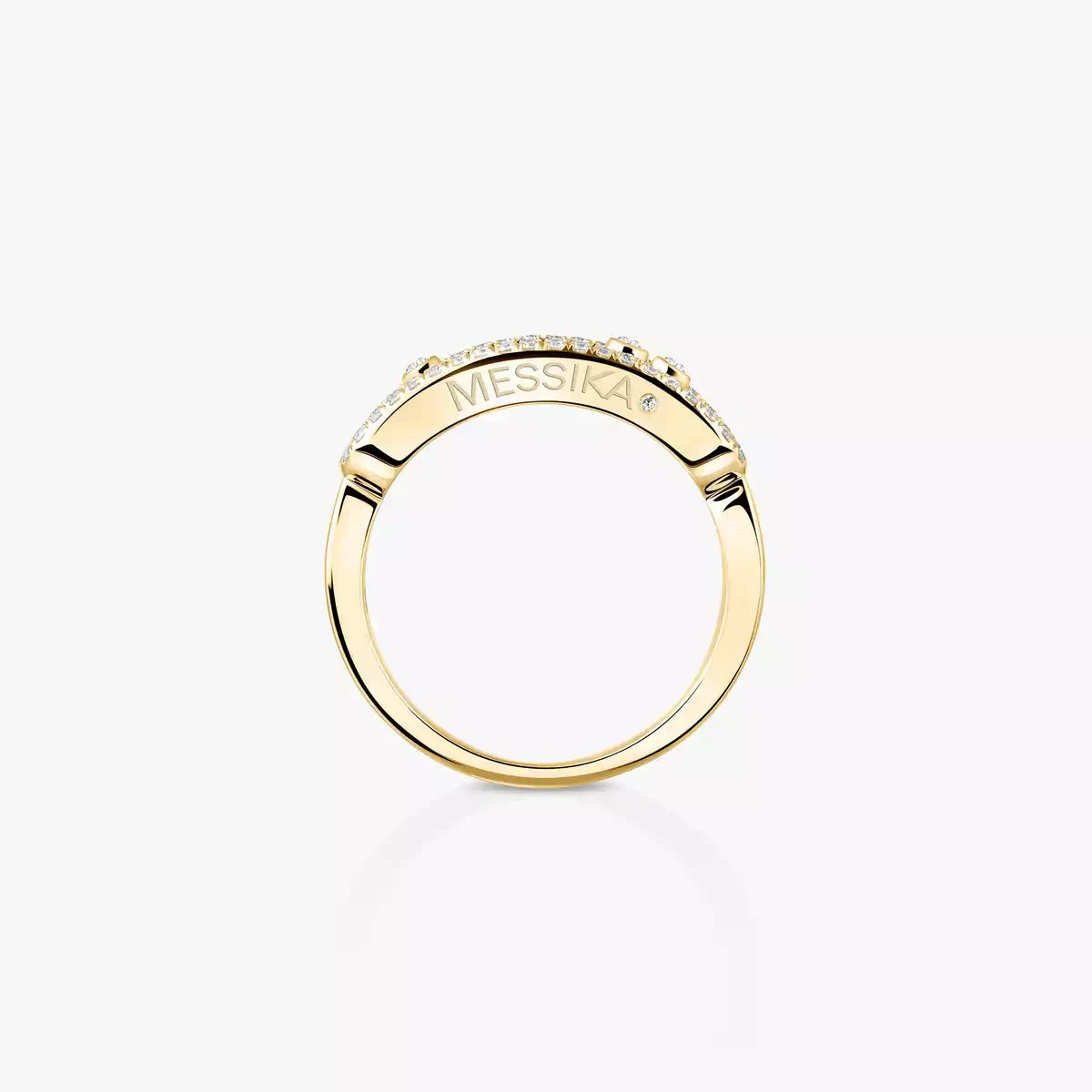 [✨Rose💎] Baby Move Gold Diamond Pave_ Ring