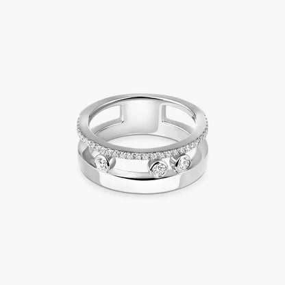 [✨Rose💎]Move Romane Diamond Ring