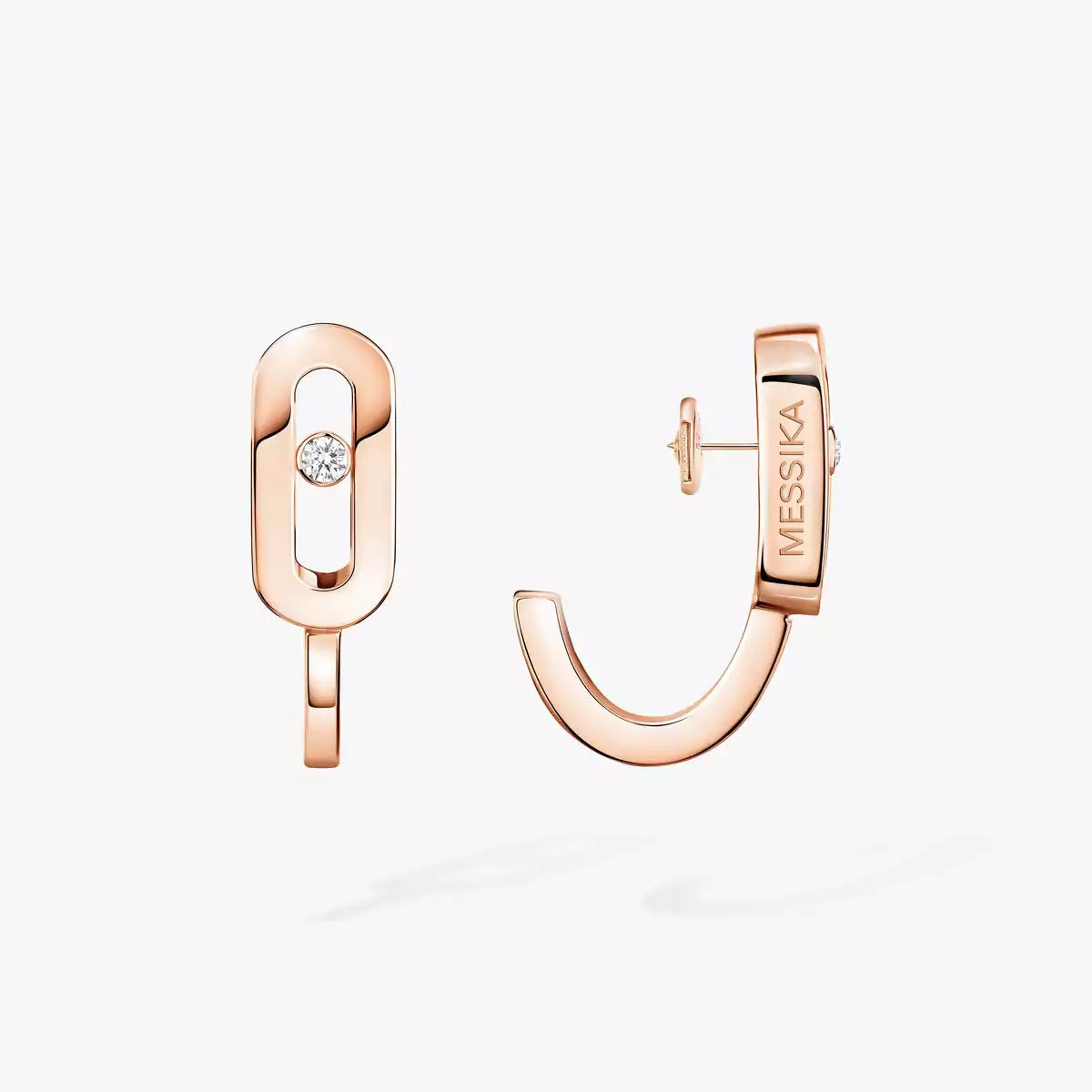 [✨Rose💎]Diamond Mini Hoop Earrings Move Classique
