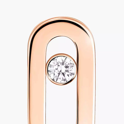 [✨Rose💎]Move Uno Diamond Stud Earrings