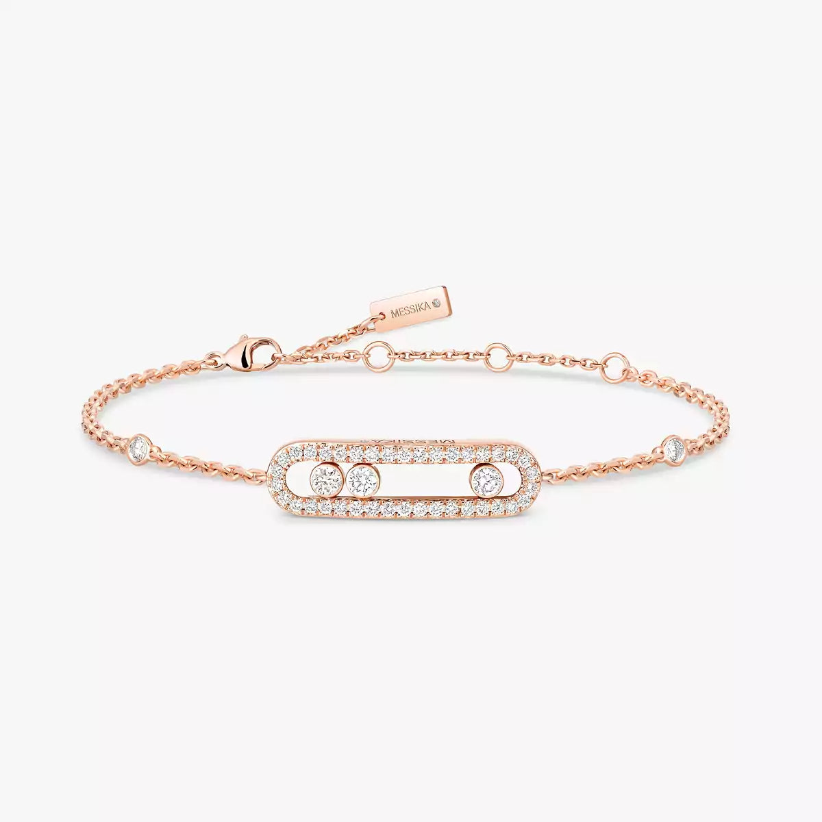 [✨Rose💎]Pave Baby Move Diamond Bracelet