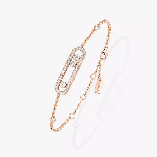 [✨Rose💎]Pave Baby Move Diamond Bracelet