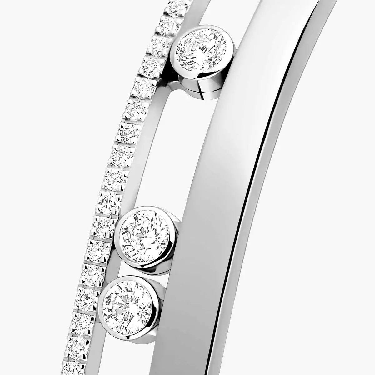 [✨Rose💎]Move Romane Diamond Bangle Bracelet