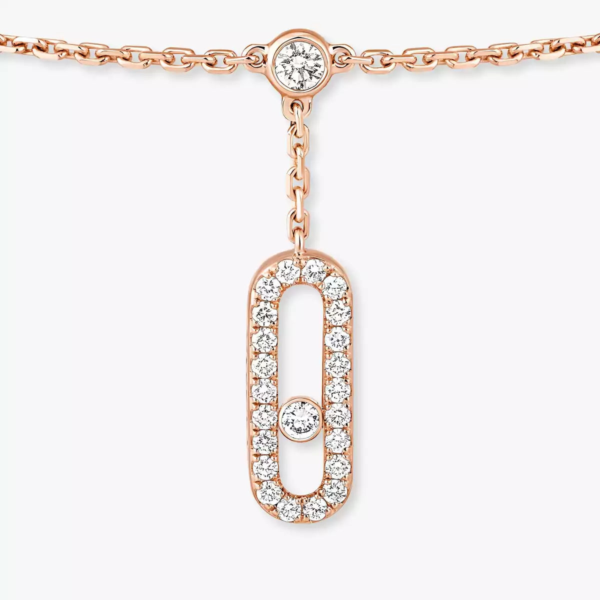 [✨Rose💎] Move Uno pave ankle bracelet