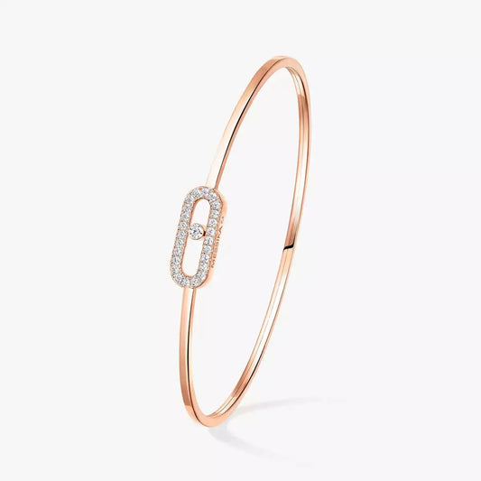 [✨Rose💎]Move Uno pave flex bangle medium