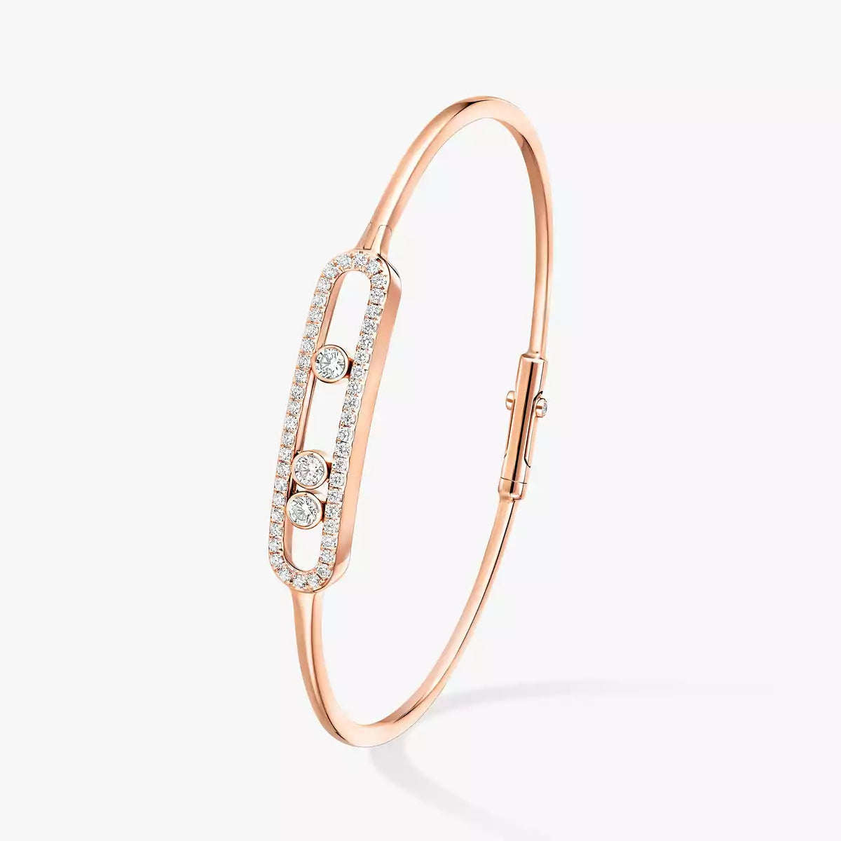 [✨Rose💎]Move Pav茅 Diamond Bangle Bracelet M
