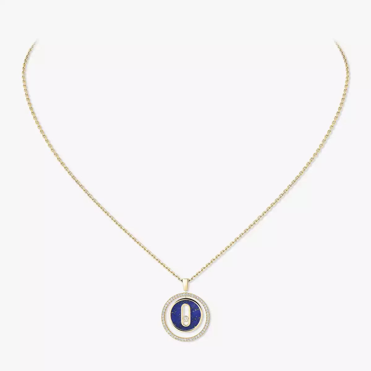 [✨Rose💎]Lucky Move Diamond Necklace in Rose Gold and White Mother-of-Pearl