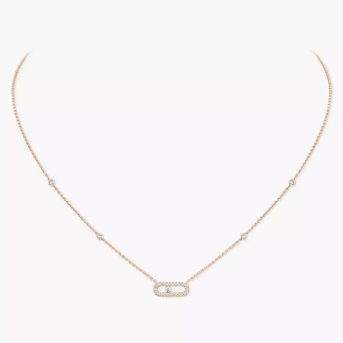 [✨Rose💎]Diamond Necklace Move Uno