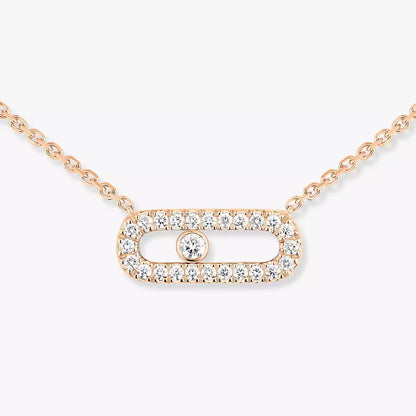 [✨Rose💎]Diamond Necklace Move Uno