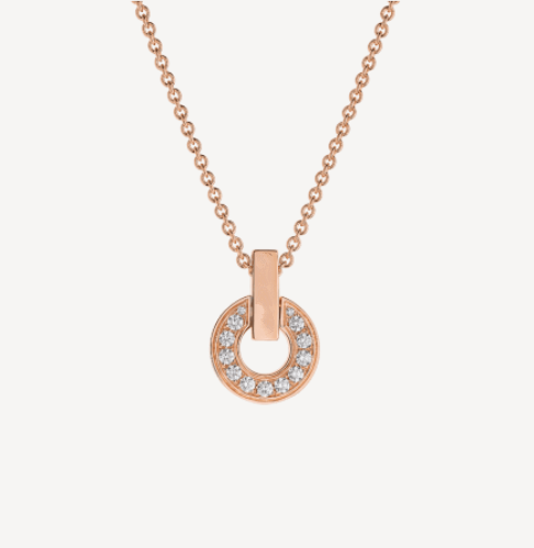 [✨Rose💎] COLLIER GARI OR ROSE DIAMANT