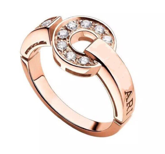 [✨Rose💎]DREAM RING DIAMOND PINK GOLD