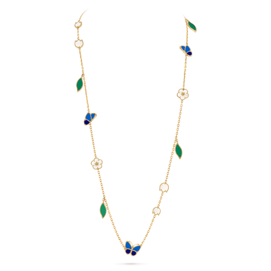 [✨Rose💎】26 NEW CLOVER 15 MOTIFS LUCKY NECKLACE