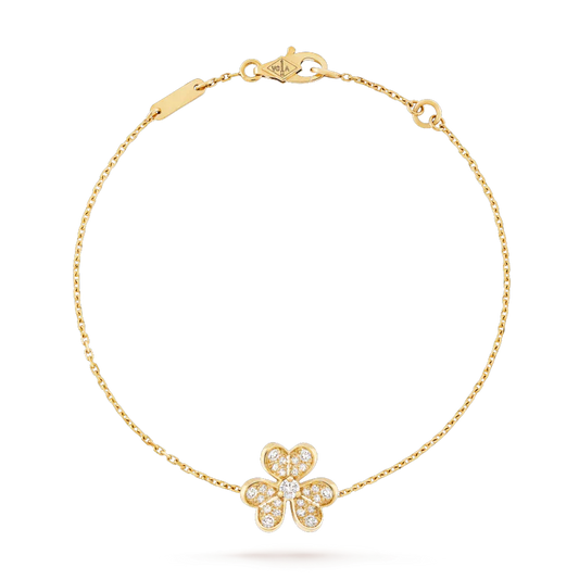 [✨Rose💎]BRACELET FRIVOLE EN OR ET DIAMANTS