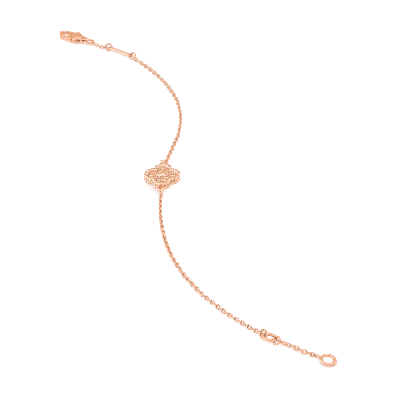 [✨Rose💎]BRACELET FLEUR UNIQUE TRÈFLE