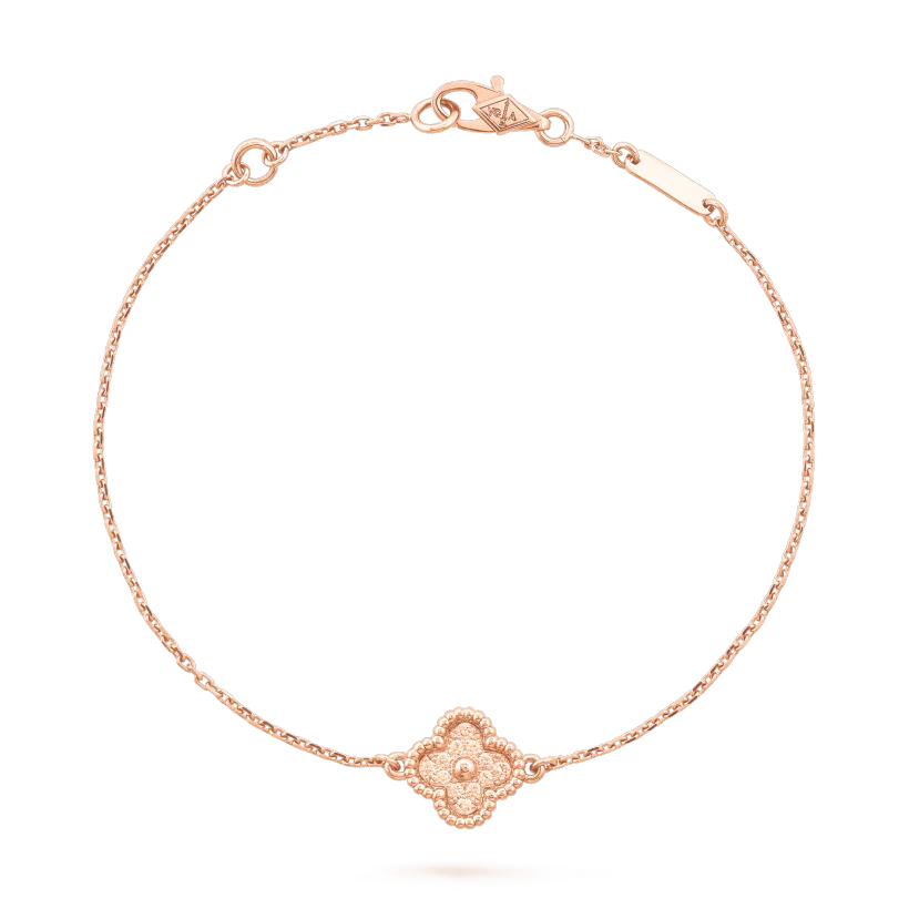 [✨Rose💎]BRACELET FLEUR UNIQUE TRÈFLE