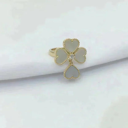 [✨Rose💎]BAGUE MOP BLANCHE Mélilot