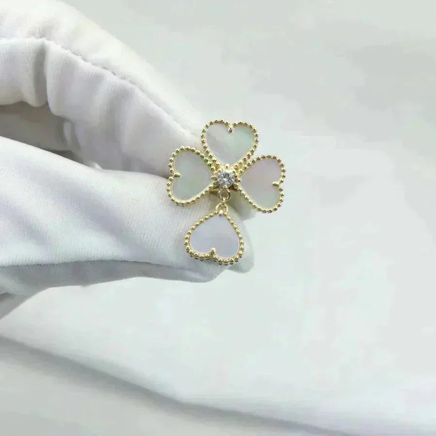 [✨Rose💎]BAGUE MOP BLANCHE Mélilot