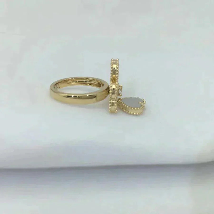 [✨Rose💎]BAGUE MOP BLANCHE Mélilot