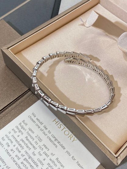 [✨Rose💎]BRACELET SERPENTI VIPÈRE EN ARGENT