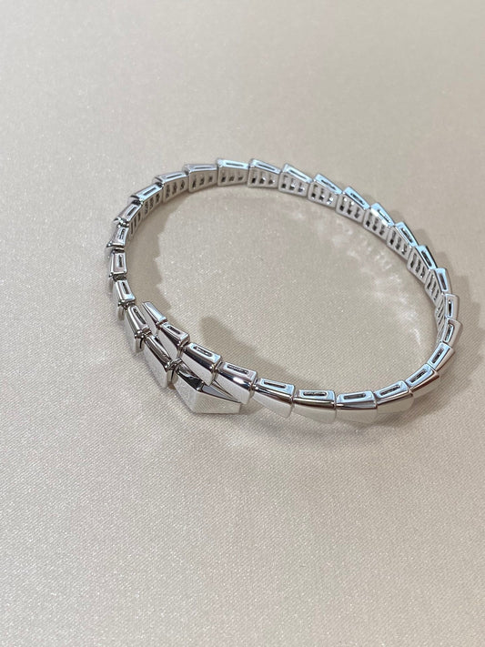 [✨Rose💎]BRACELET SERPENTI VIPÈRE EN ARGENT