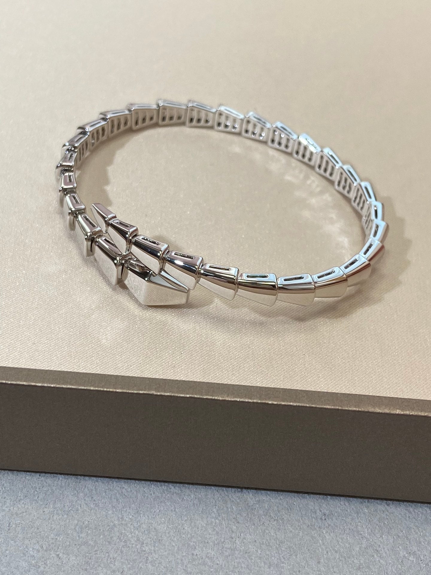 [✨Rose💎]BRACELET SERPENTI VIPÈRE EN ARGENT