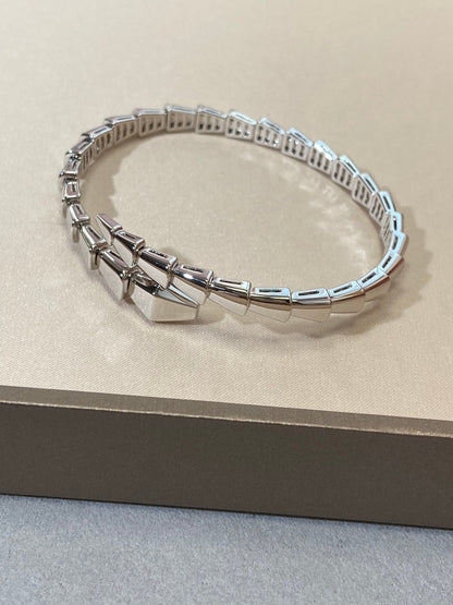 [✨Rose💎]BRACELET SERPENTI VIPÈRE EN ARGENT