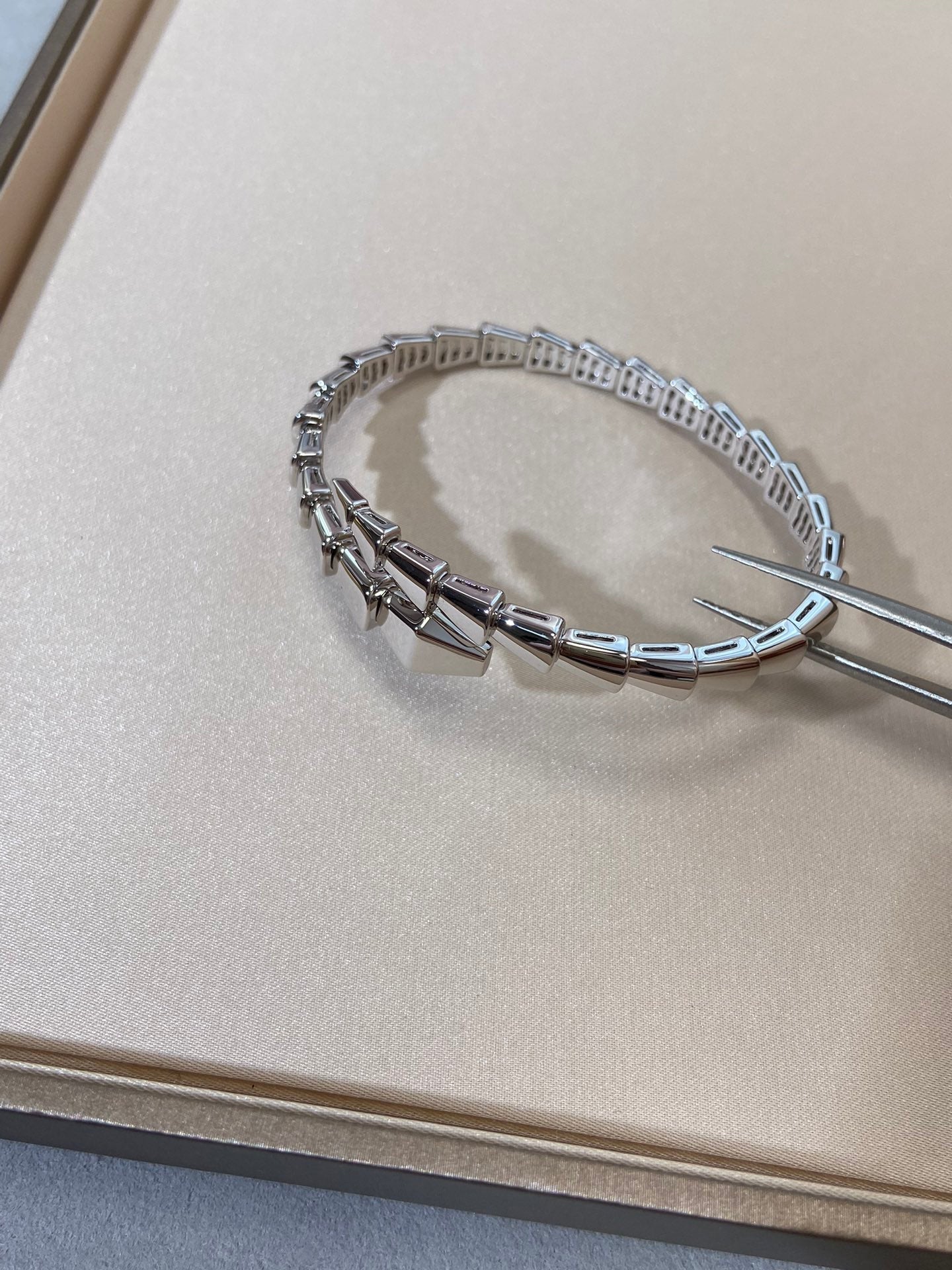 [✨Rose💎]BRACELET SERPENTI VIPÈRE EN ARGENT