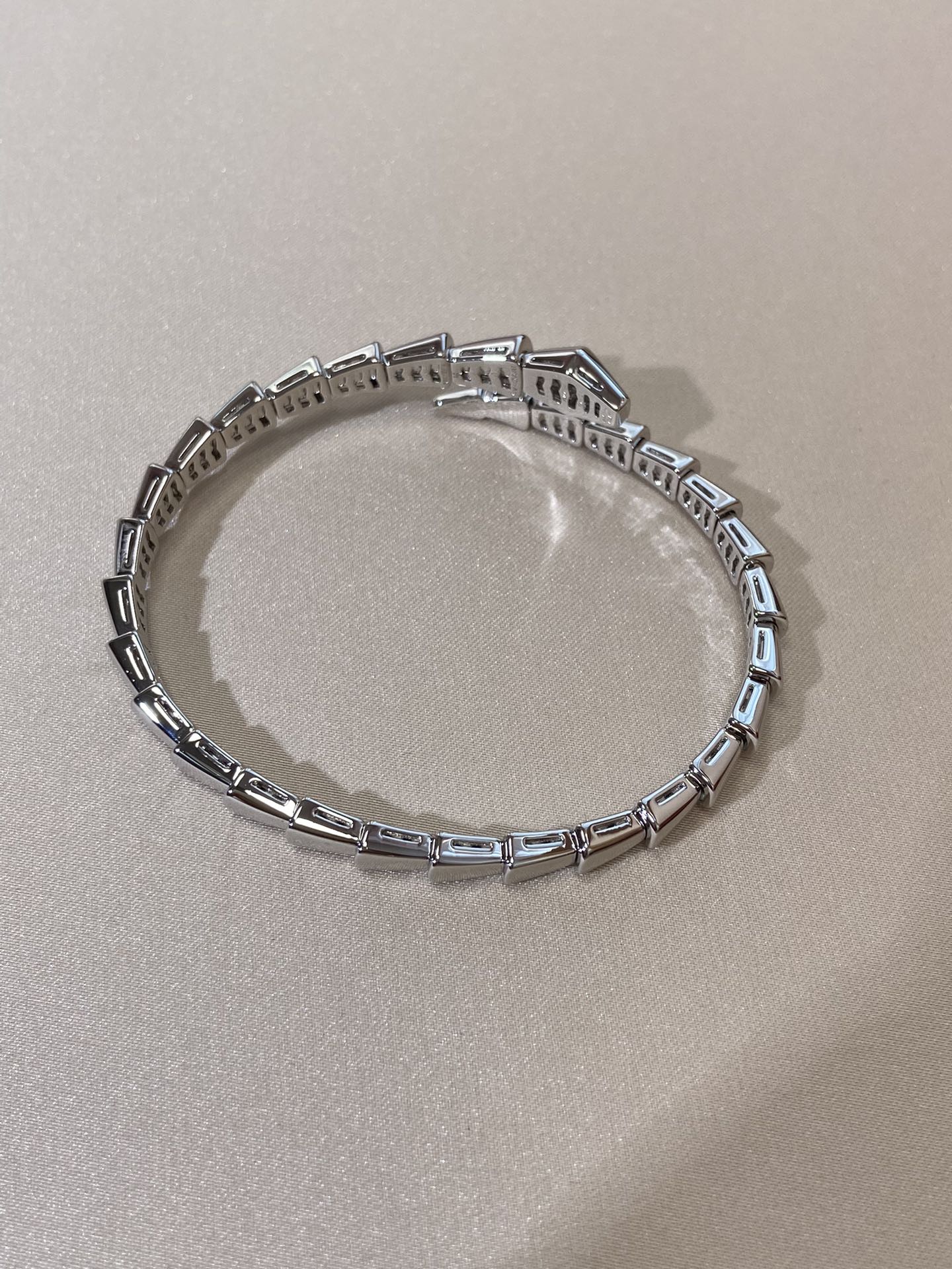 [✨Rose💎]BRACELET SERPENTI VIPÈRE EN ARGENT