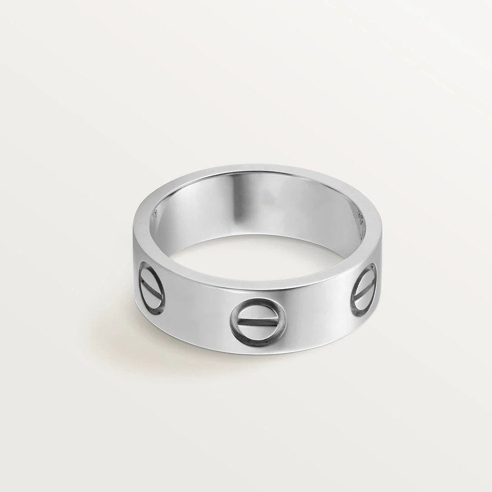 [✨Rose💎]BAGUE D'AMOUR 5,5 MM SANS DIAMANT 
