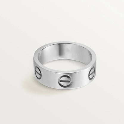 [✨Rose💎]BAGUE D'AMOUR 5,5 MM SANS DIAMANT 